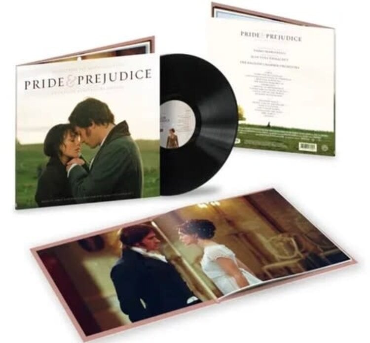 Decca Pride & Prejudice Soundtrack 2005 LP+booklet (deluxe gatefold)