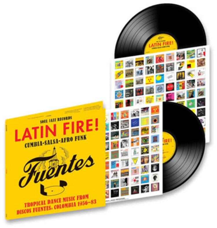 Soul Jazz Records Various - LATIN FIRE! Cumbia–Salsa–Afro-Funk: Tropical Dance Music from Discos Fuentes, Colombia 1956-83 2LP