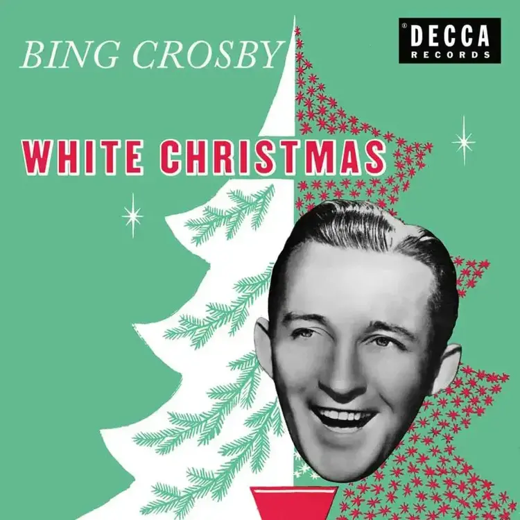Crosby, Bing - While Christmas 7" (white vinyl)