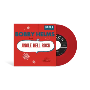Helms, Bobby - Jingle Bell Rock 7" (red vinyl)