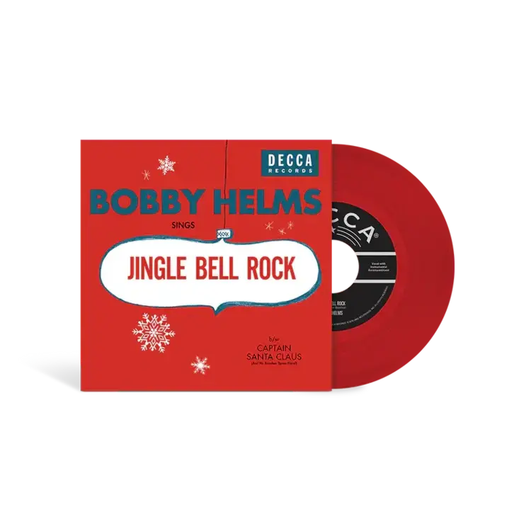 Helms, Bobby - Jingle Bell Rock 7" (red vinyl)