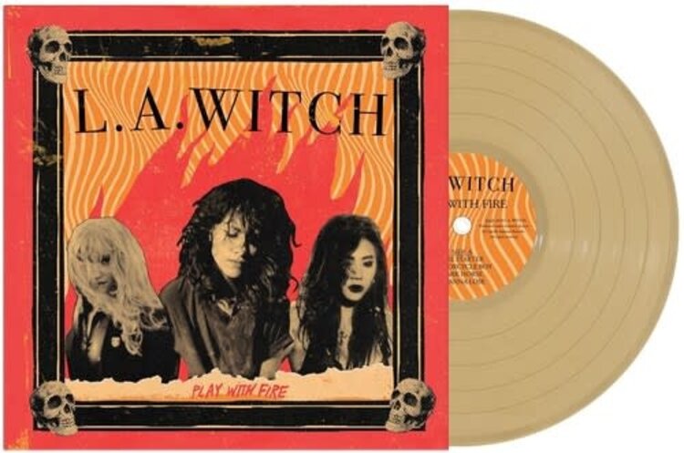 SUICIDE SQUEEZE L.A. Witch - Play with Fire LP (180g gold vinyl)