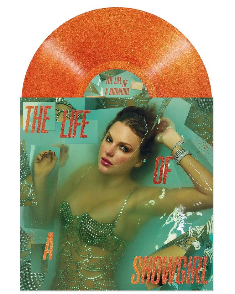 Swift, Taylor - The Life of a Showgirl LP (orange glitter vinyl)