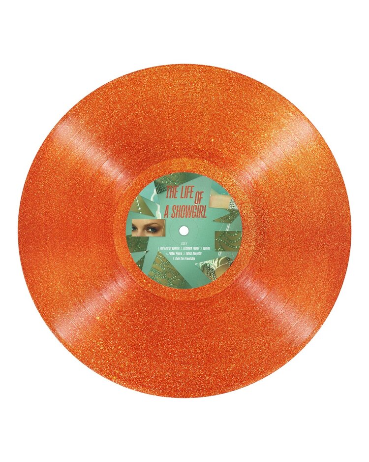 Swift, Taylor - The Life of a Showgirl LP (orange glitter vinyl)