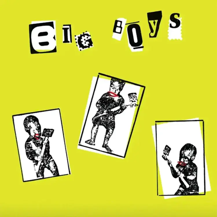 Big Boys - Where's My Towel / Industry Standard LP (aqua blue vinyl)