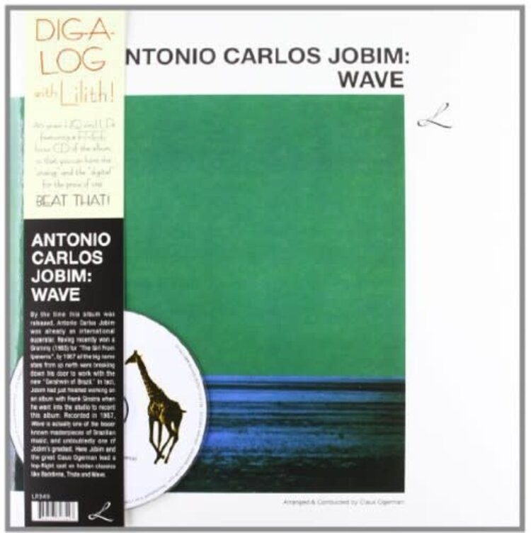 Lilith Jobim,  Antonio Carlos - Wave LP+CD (180g)