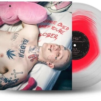Death Note Music Lil Peep - Come Over When You're Sober, Pt.1 LP (clear pink vinyl)