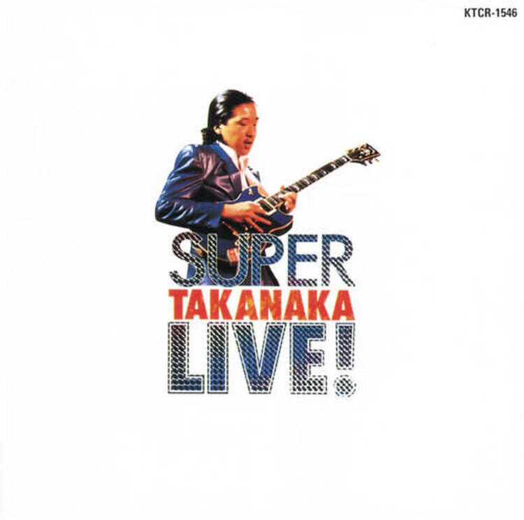 Takanaka, Masayoshi - Super Takanaka Live LP (silver vinyl)