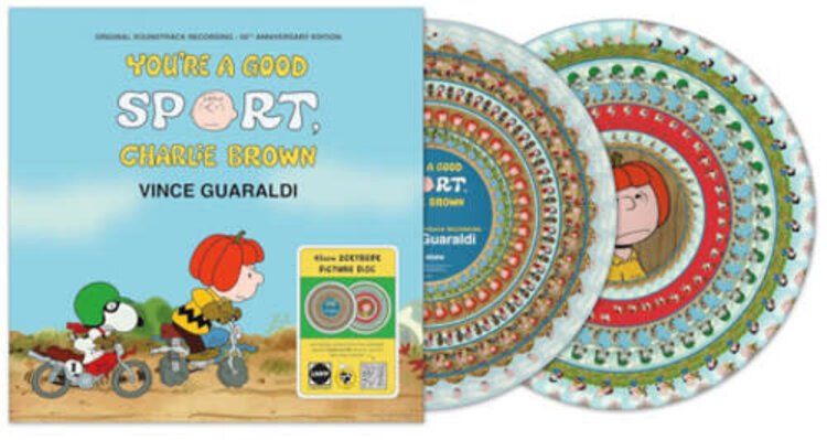 Lee Mendelson Film Guaraldi, Vince  - You're a Good Sport Charlie Brown Soundtrack 2LP (zoetrope 45rpm vinyl)
