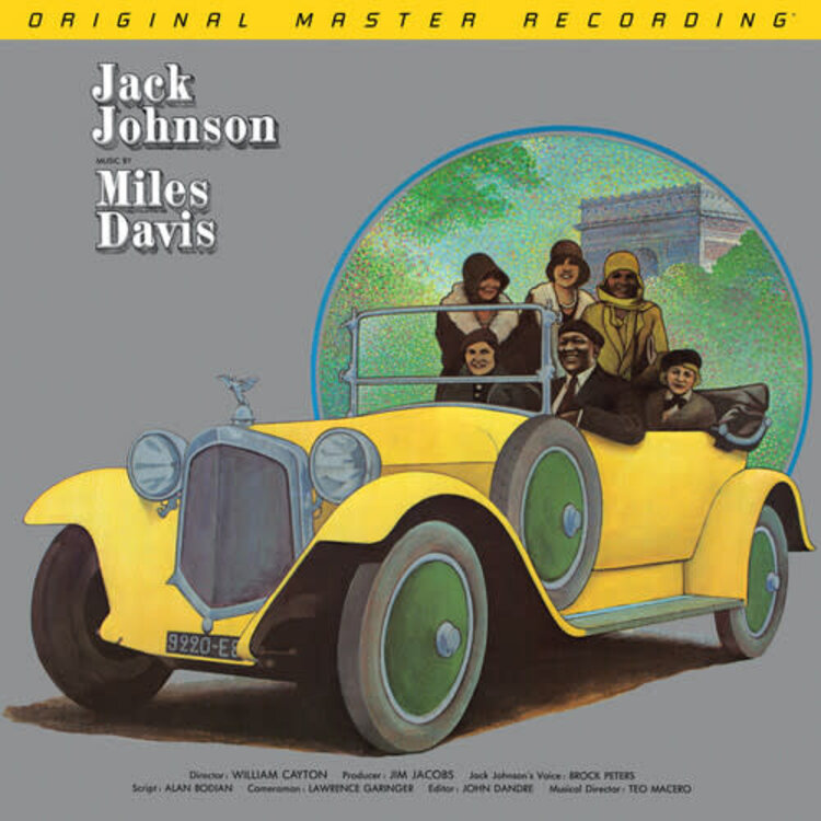 Mobile Fidelity Davis, Miles - A Tribute To Jack Johnson LP (mobile fidelity 180g)