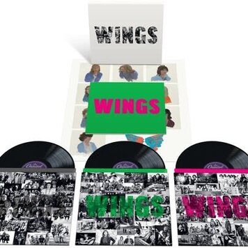 Pre-Order - McCartney, Paul & Wings - Wings 3LP (180g deluxe w/ poster & hardback case)