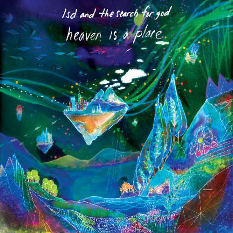 LSD and the Search for God - Heaven is a Place LP (blue vinyl)