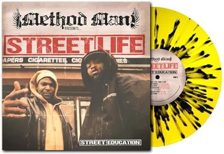 Street Life Ent. Street Life - Street Education LP (yellow and black splatter vinyl)