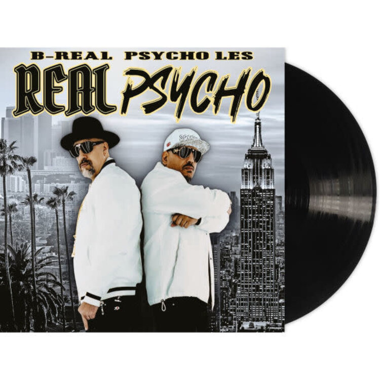 Producer Plug Records B-Real & Psycho Les - Real Psycho 2LP (deluxe edition)