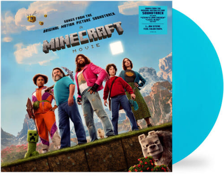 Watertower Music Minecraft Soundtrack (2025) - LP (teal vinyl)