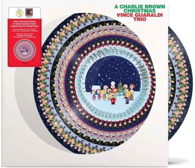 Craft Recordings Guaraldi, Vince - A Charlie Brown Christmas LP (60th anniv. zoetrope picture disc)
