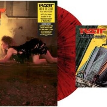BMG RATT - Out of The Cellar LP (lenticular cover, color vinyl, w/ 7")