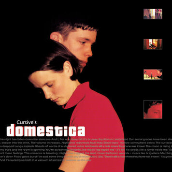 Cursive - Domestica LP (red vinyl + poster)