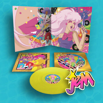 Jem and the Holograms Soundtrack LP (deluxe color vinyl)