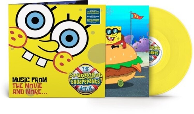 Rhino SpongeBob SquarePants Movie – Music from the Movie and More... LP (yellow vinyl)
