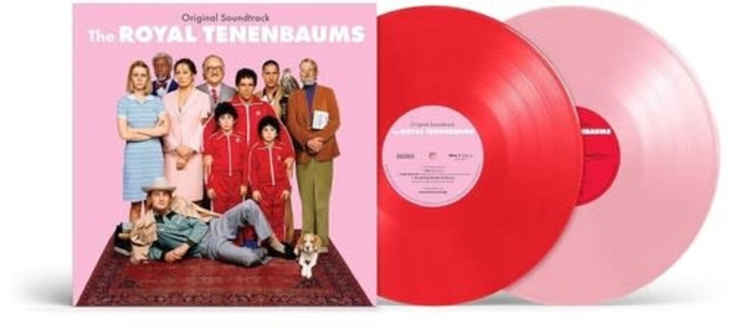 The  Tenenbaums レコード The Royal Tenenbaums (Original Soundtrack) 2LP [Red/Pink vinyl