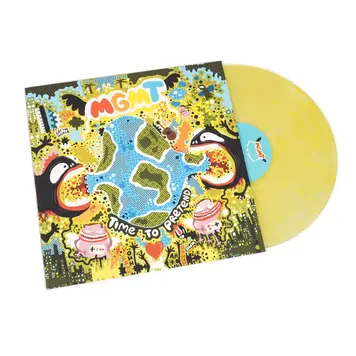 MGMT - Time to Pretend LP (yellow vinyl)