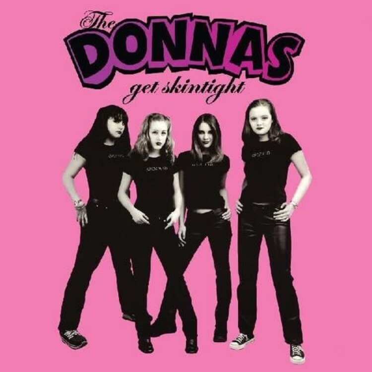 Donnas, The - Get Skintight LP (purple w/pink swirl vinyl)