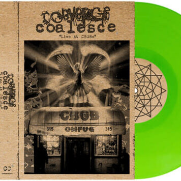 Deathwish, Inc. Converge & Coalesce - Live At CBGBS 2LP (lime color vinyl)