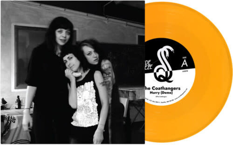 SUICIDE SQUEEZE Coathangers, The - Hurry (Demo)/ Drifter (Demo) 7'(orange vinyl)