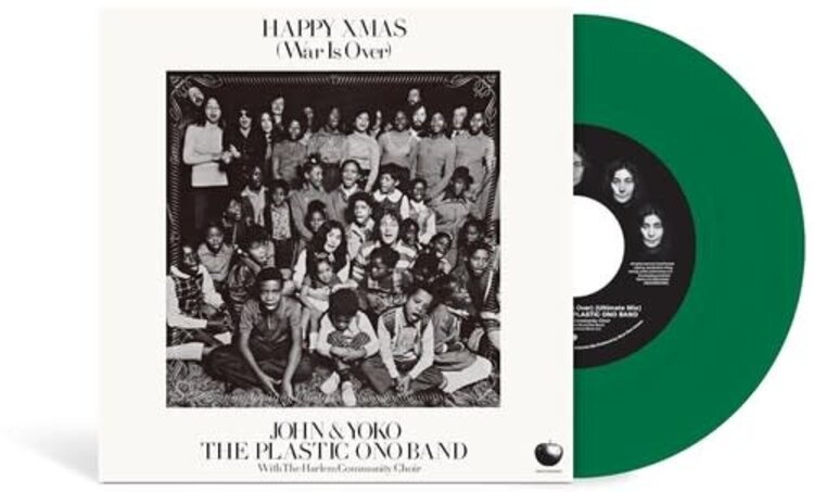 Capitol Lennon, John & Yoko, The Plastic Ono Band - Happy Xmas (War Is Over) 7" (green vinyl)
