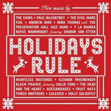 Craft Recordings Various - Holidays Rule LP (red translucent vinyl)