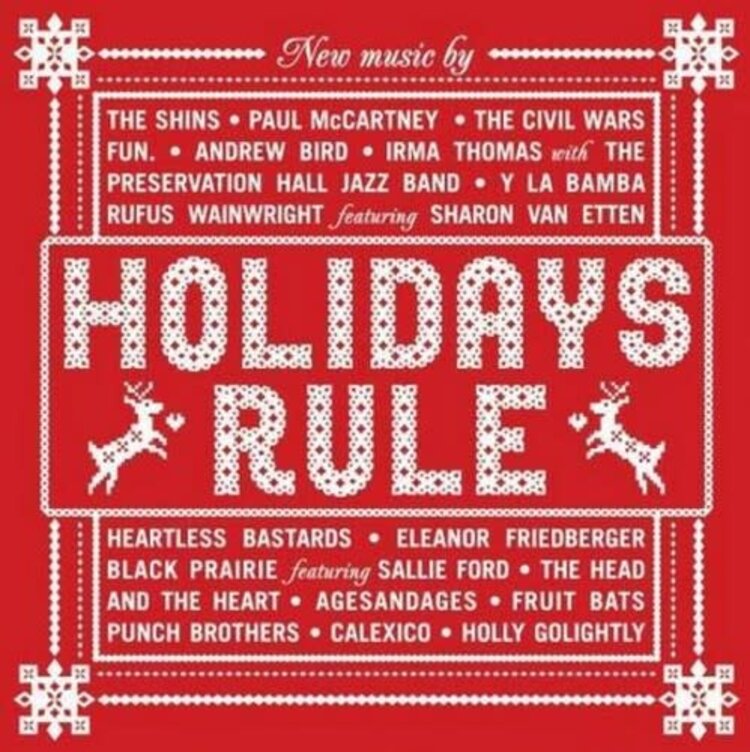 Craft Recordings Various - Holidays Rule LP (red translucent vinyl)
