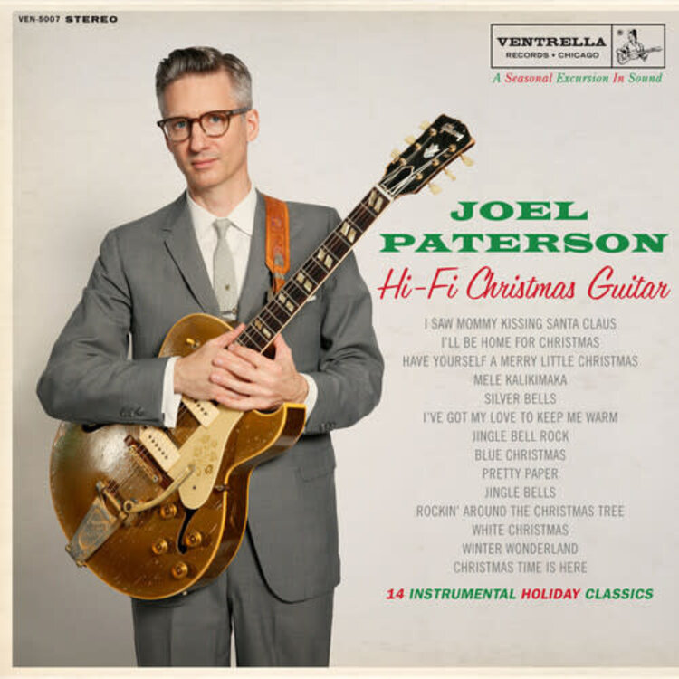 Nu-Tone Paterson, Joel - Hi-Fi Christmas Guitar LP (color vinyl)