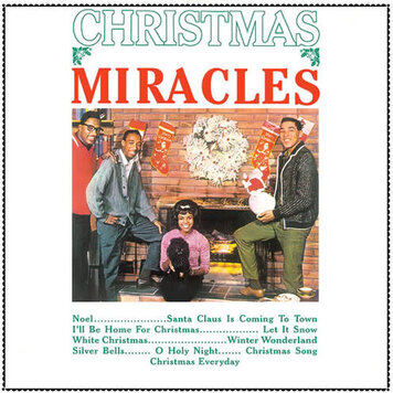 The Miracles - Christmas With The Miracles LP (white vinyl)
