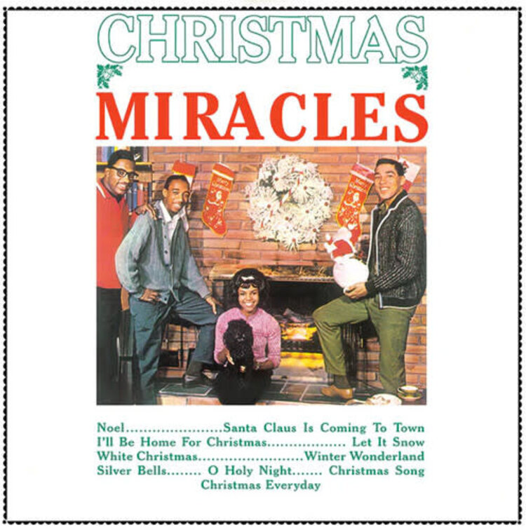The Miracles - Christmas With The Miracles LP (white vinyl)