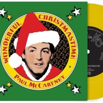 Capitol Paul McCartney - Wonderful Christmastime 7" (yellow vinyl)
