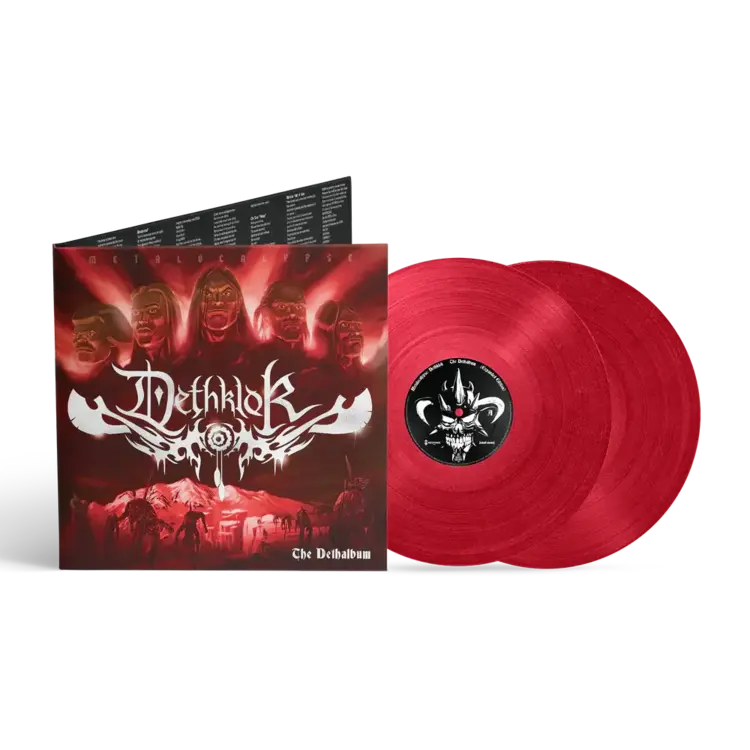 Project M Dethklok - The Dethalbum LP (red vinyl)