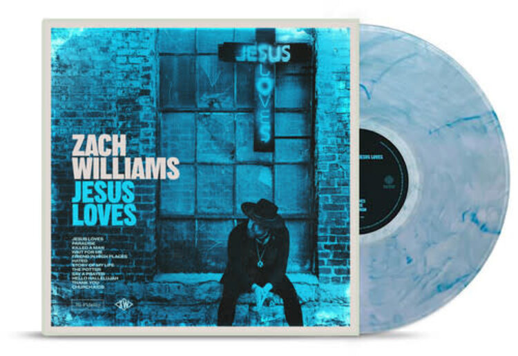 Williams, Zach  - Jesus Loves LP (color vinyl)