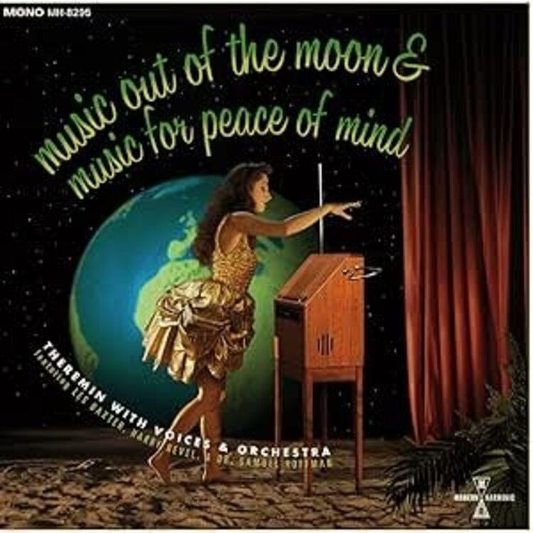 Baxter, Les - Music Out of the Moon/Music For Peace of Mind LP (green vinyl)