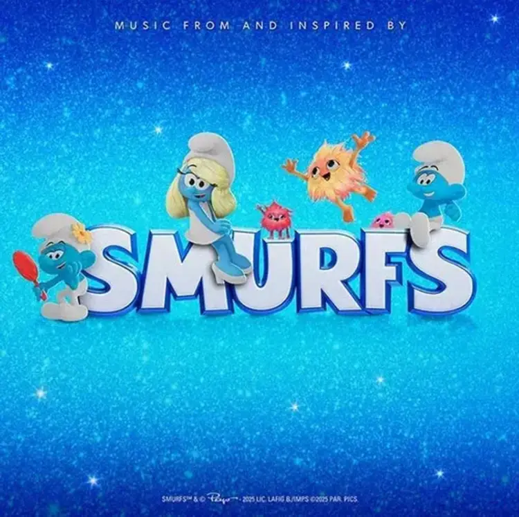 Various Artists - Music From And Inspired By Smurfs LP (red vinyl)