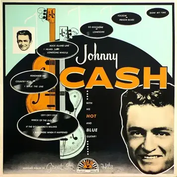 Org Music Cash, Johnny - With His Hot & Blue Guitar LP