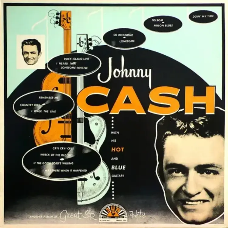 Org Music Cash, Johnny - With His Hot & Blue Guitar LP