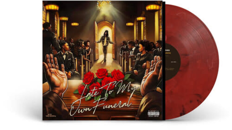 James, Boldy - Late To My Own Funeral LP (red marble vinyl)