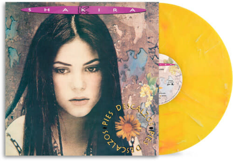 Shakira - Pies Descalzos LP (yellow/red vinyl, 30th anniversary)