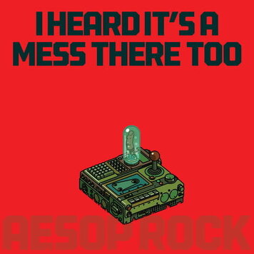 Pre-Order - Aesop Rock - I Heard it's a Mess There Too LP (red vinyl)