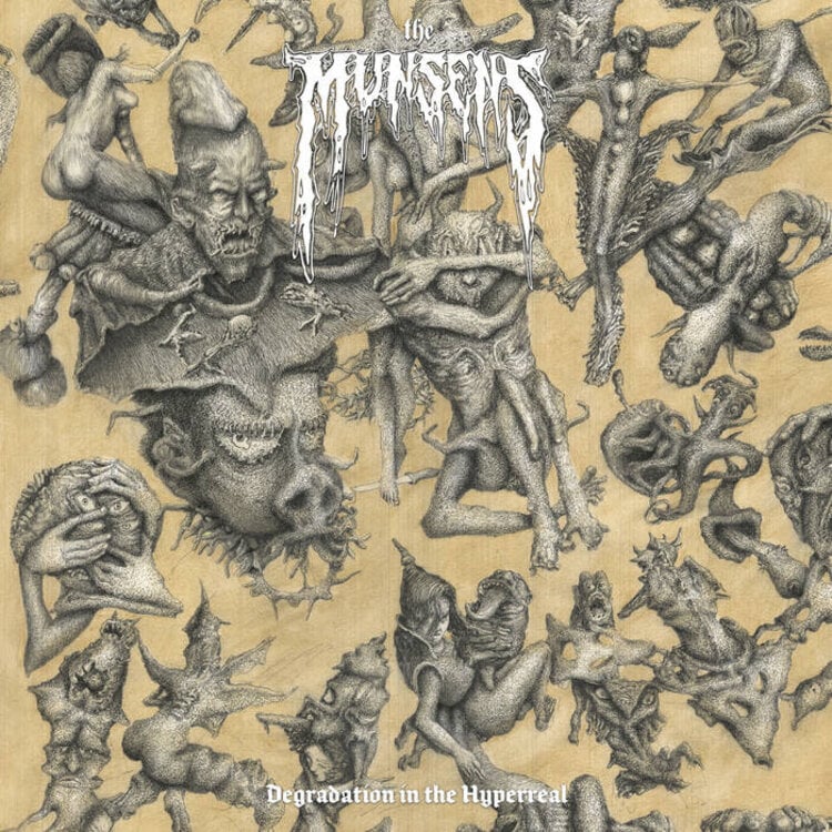Munsens, The - Degradation in the Hyperreal LP (splatter vinyl + poster)