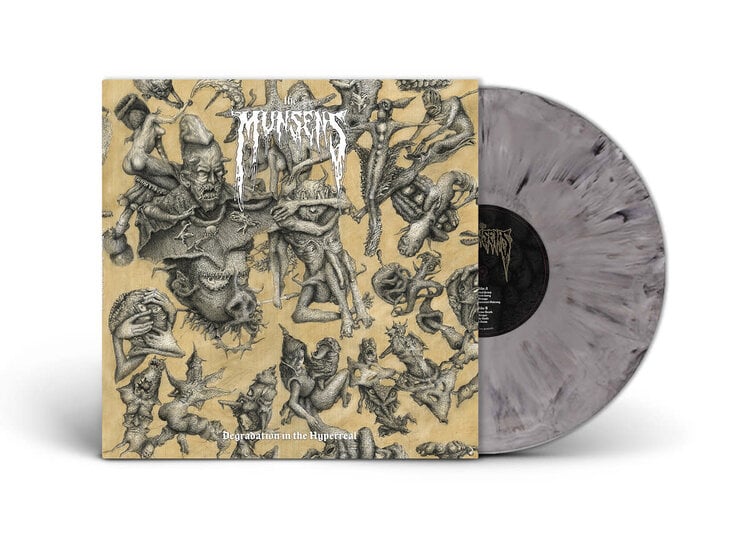 Munsens, The - Degradation in the Hyperreal LP (splatter vinyl + poster)