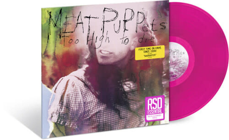 London Records Meat Puppets - Too High To Die LP (neon jazzberry vinyl)