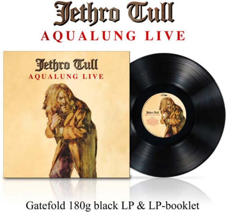 Jethro Tull - Aqualung Live LP (180g, booklet, gatefold jacket, remastered)
