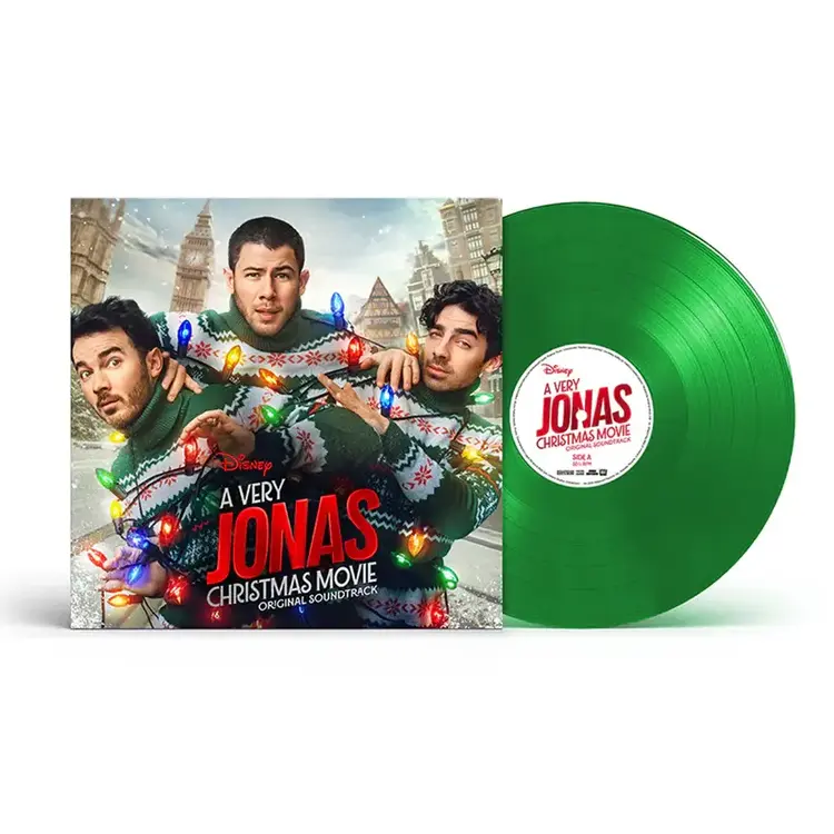 Republic A Very Jonas Christmas Movie 2025 Soundtrack LP (green vinyl)